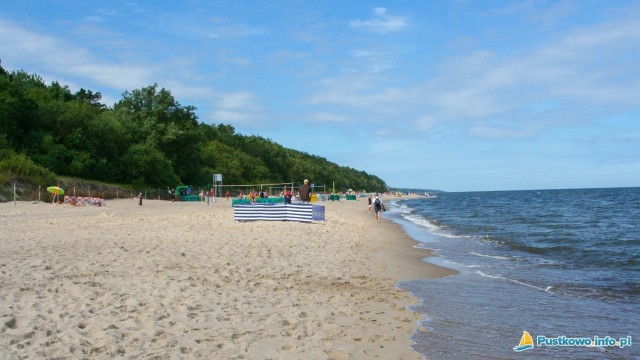 Plaża w Pustkowie