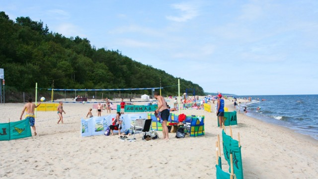Plaża w Pustkowie