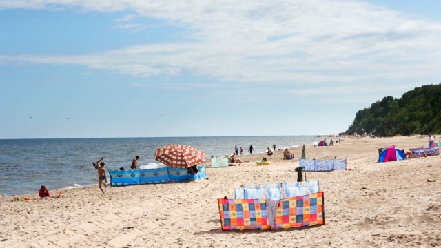 Pustkowo plaża