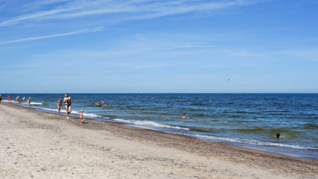 Plaża w Łukęcinie