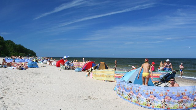 Łukęcin - plaża
