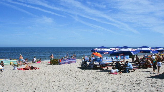 Łukęcin - plaża