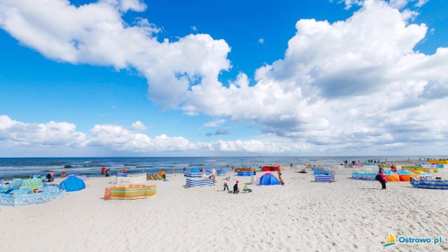 Plaża w Ostrowie