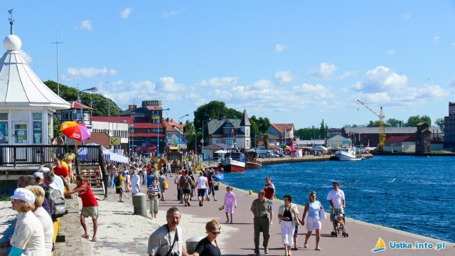 Ustka promenada