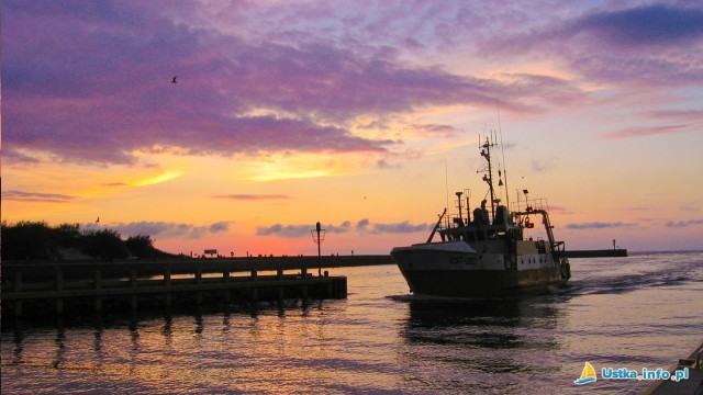 Statek wycieczkowy w Ustce