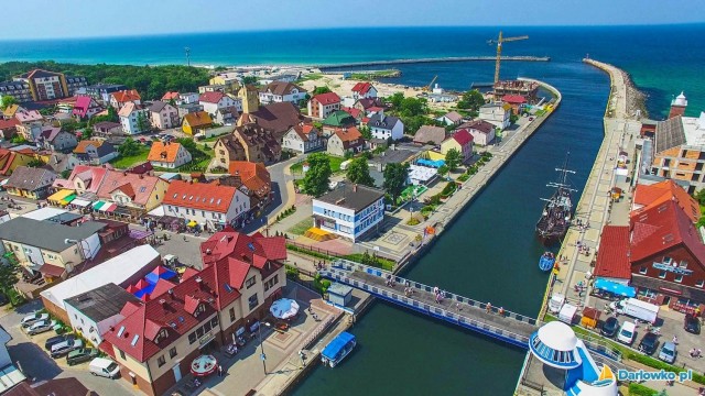 Rozsuwany most w Darłówku