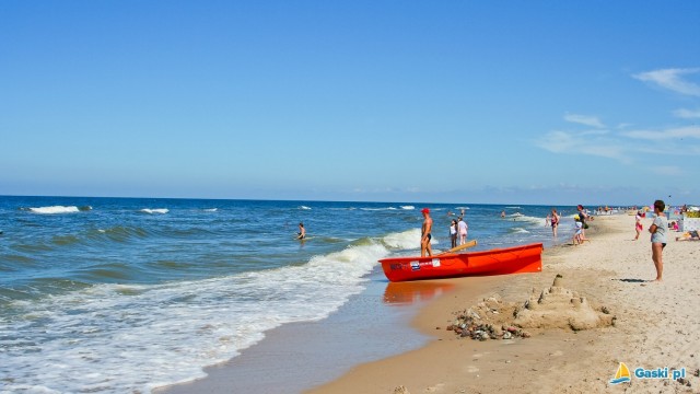 Plaża w Gąskach