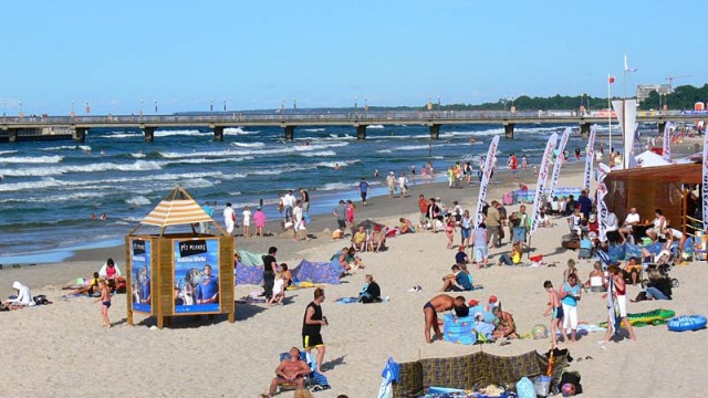 Kołobrzeg, plaża