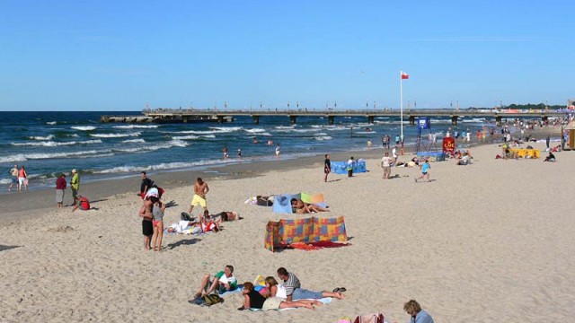 Plaża, Kołobrzeg