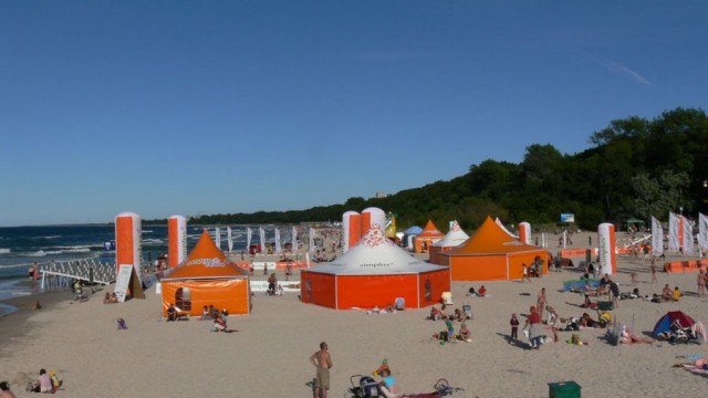 Plaża, Kołobrzeg