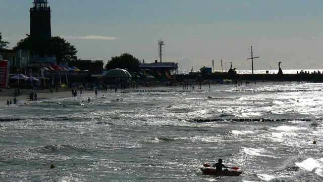 morze i latarnia morska w Kołobrzegu