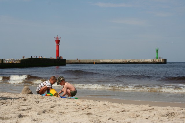 Plaża w Mrzeżynie