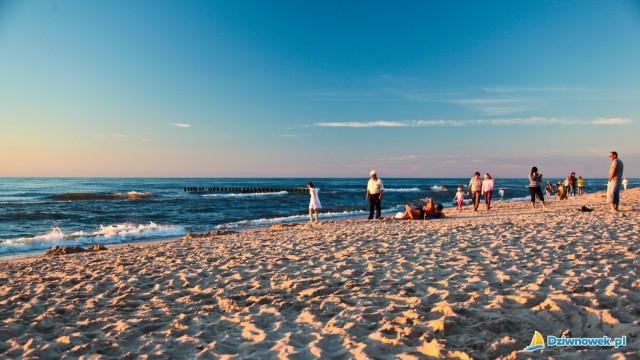 Plaża w Dziwnówku
