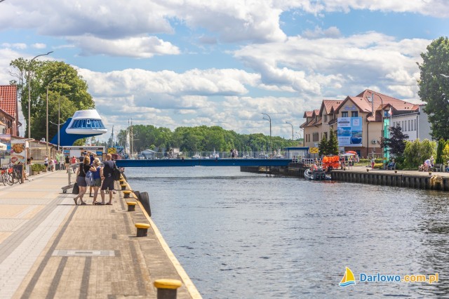 Rozsuwany most w Darłówku