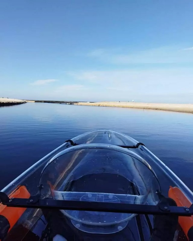 Przeźroczyste Kajaki Dębki