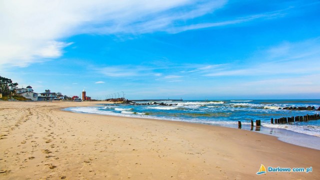 Plaża w Darłowie