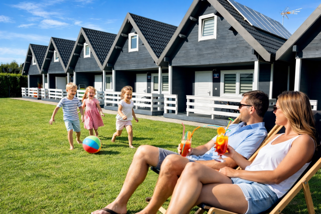 Domeczki Blaneczki Wicie - domki letniskowe nad morzem