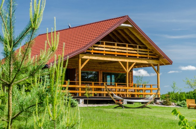Domki Przepiórka nad jeziorem