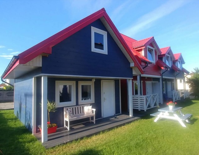 Niebieska Kajuta Domki Rewa