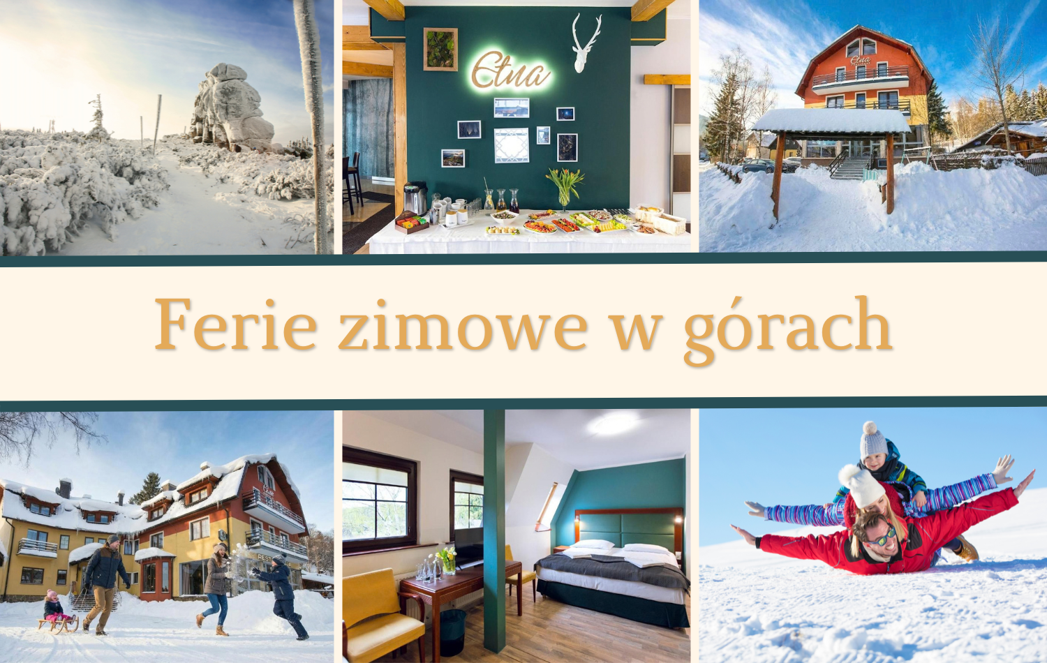 Ferie Zimowe - Pensjonat ETNA