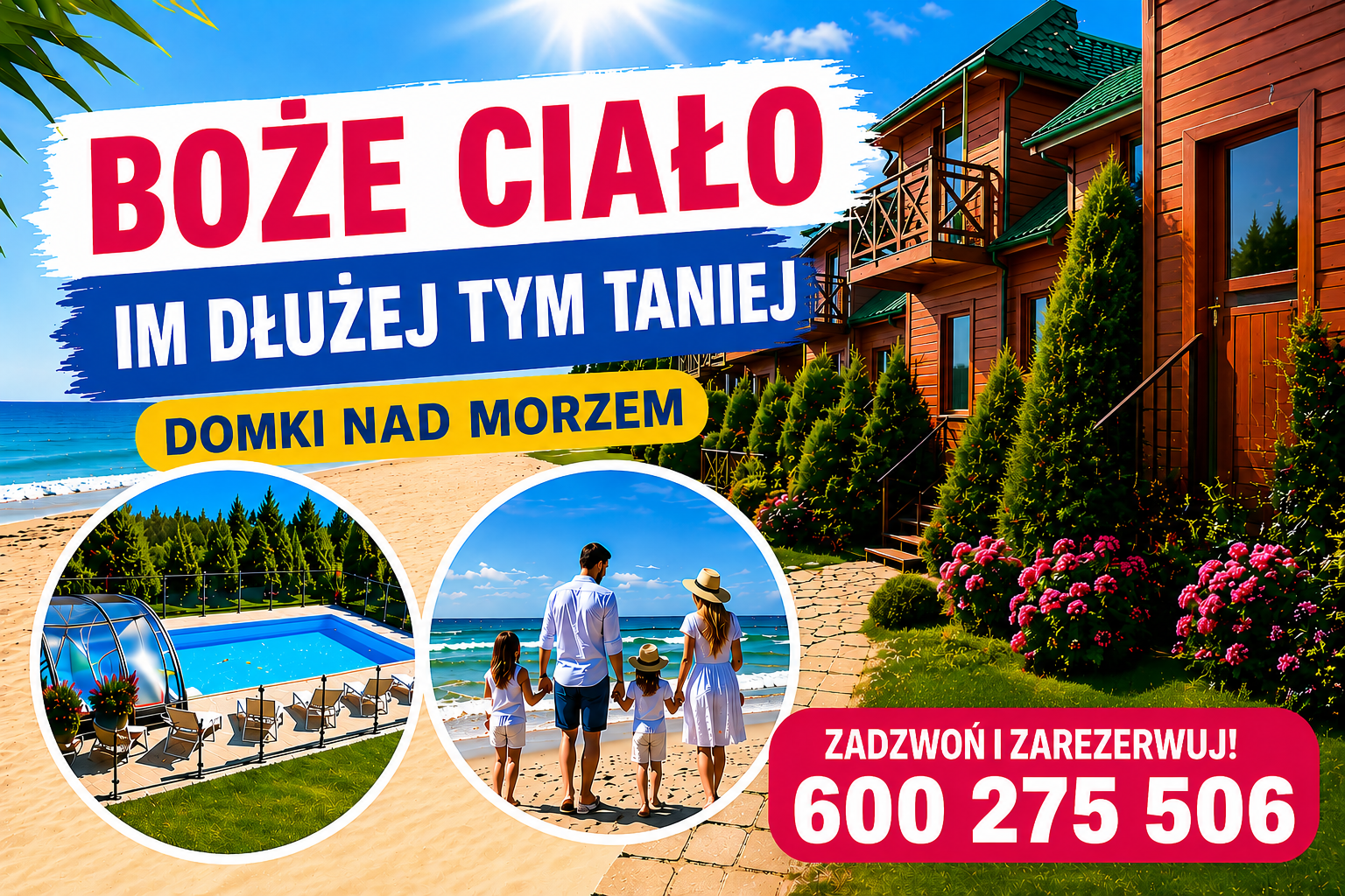 Boże Ciało - Domki MORSKA DOLINA