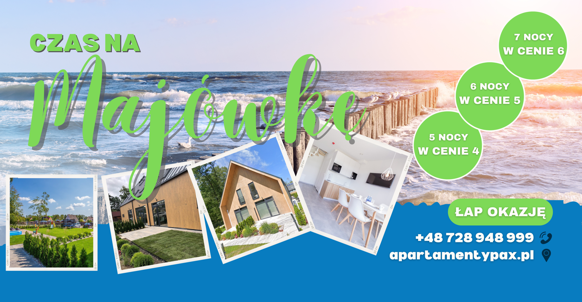 Majówka - Domki Apartamentowe PAX
