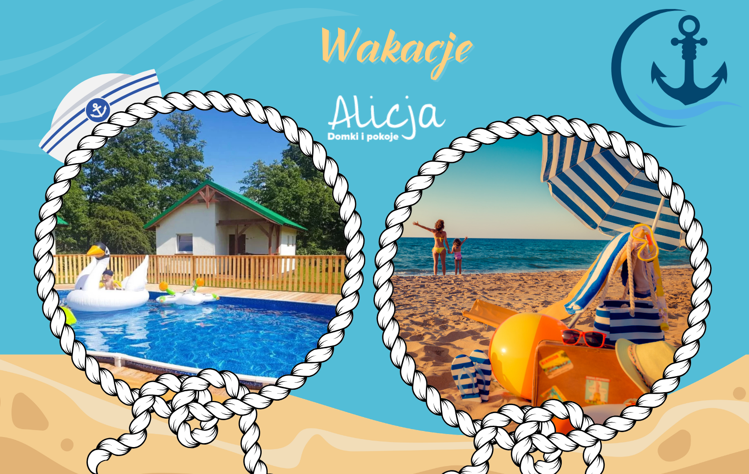Wakacje - Domki i Pokoje ALICJA