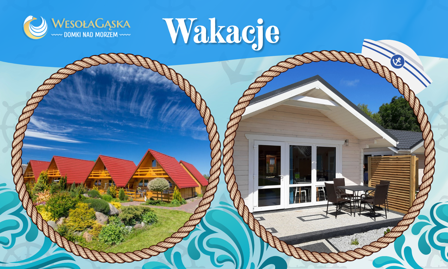 Oferta specjalna - Wakacje - Domki Letniskowe WESOŁA GĄSKA