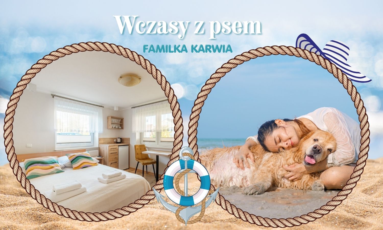 Oferta specjalna - Wczasy z psem - Pokoje FAMILKA