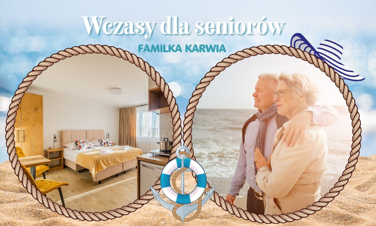 Oferta specjalna - Wczasy dla seniorów - Pokoje FAMILKA