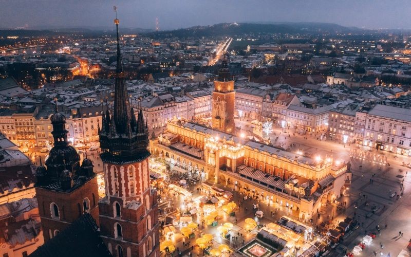 Jarmark bożonarodzeniowy w Krakowie