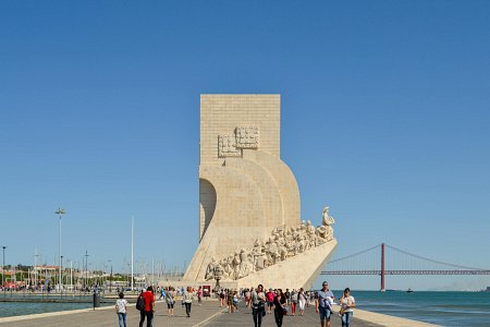Portugalia, Lizbona – widok na Pomnik Odkrywców