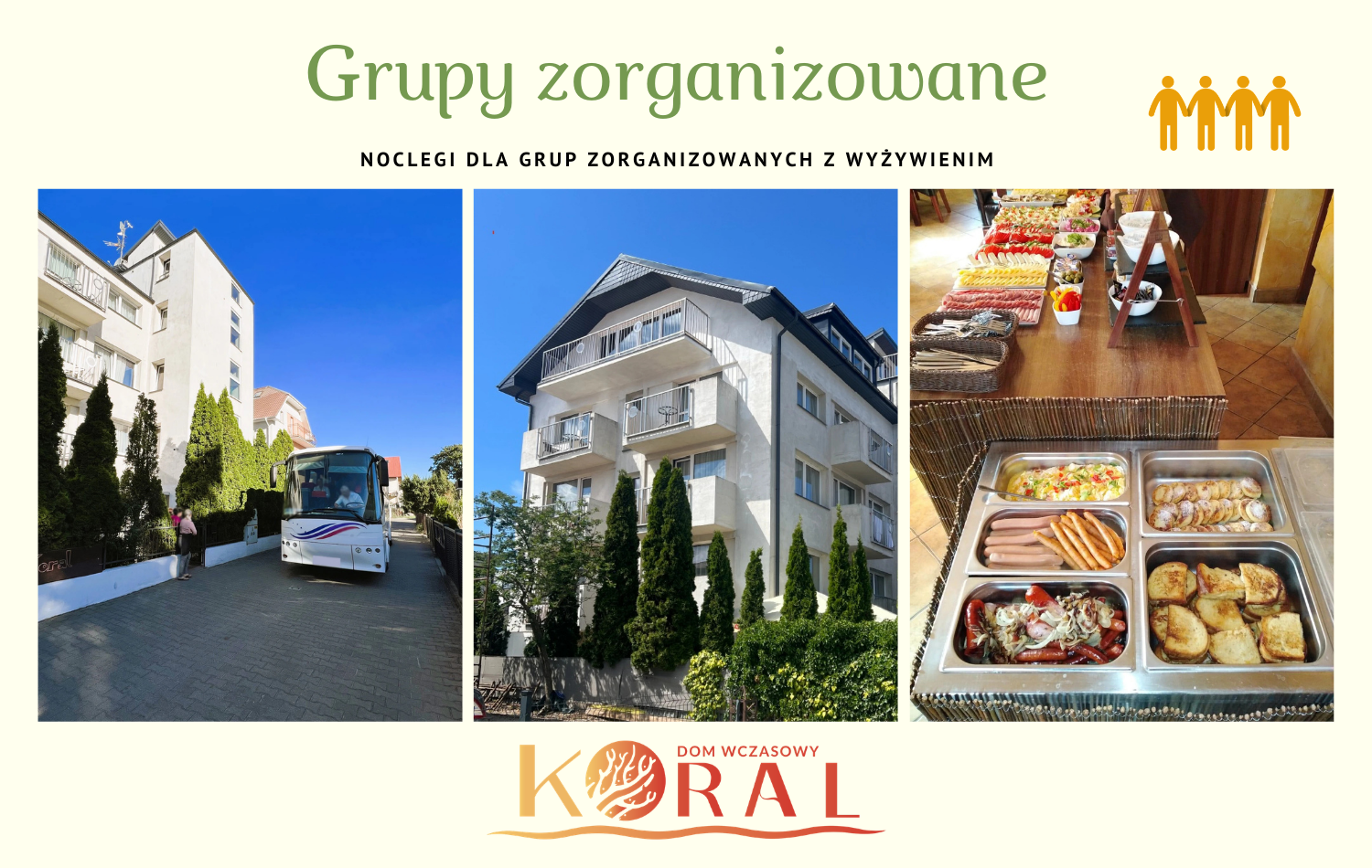 Grupy zorganizowane z wyżywieniem - DW Koral Dziwnów