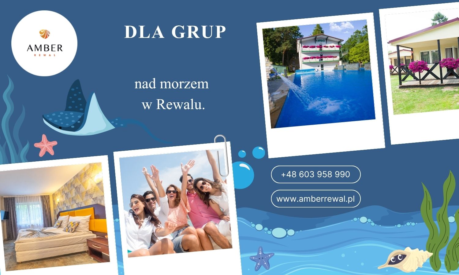 Dla grup - Ośrodek Wypoczynkowy AMBER