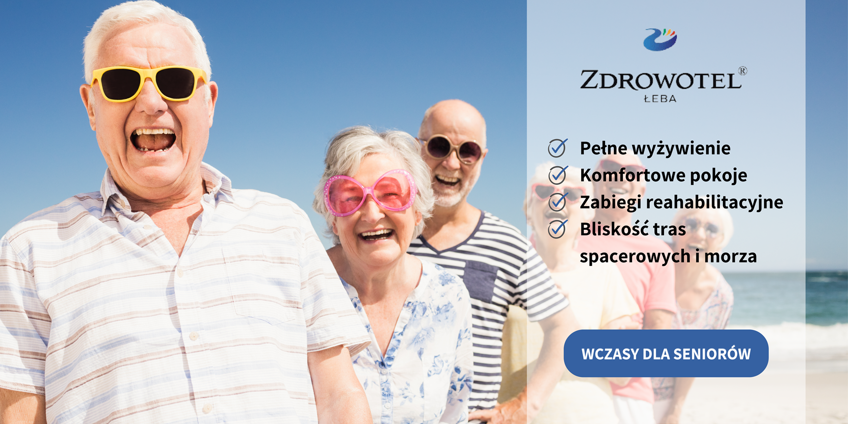Wczasy dla seniorów - Pokoje ZDROWOTEL