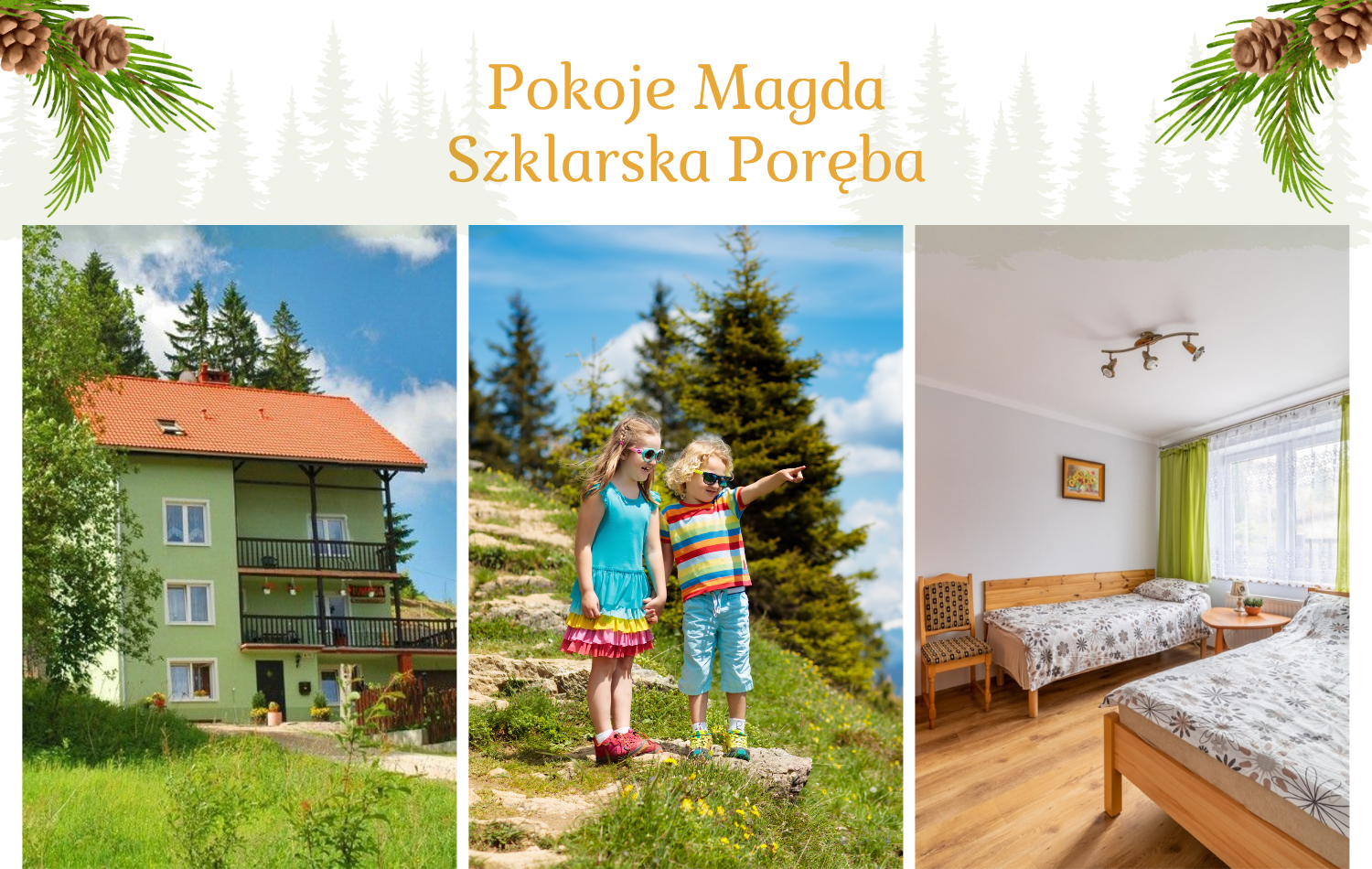 Wakacje - Pokoje MAGDA