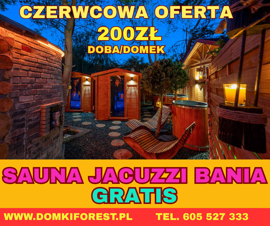 Wczasy z dziećmi - Domki Letniskowe FOREST
