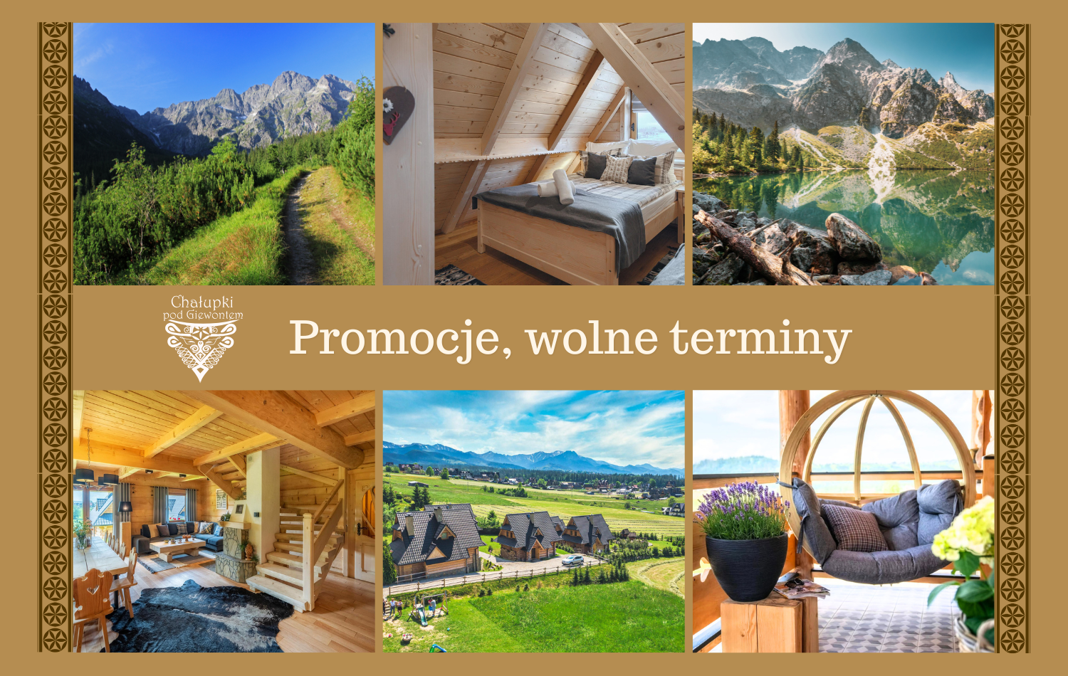 Promocje, wolne terminy - Chałupki pod Giewontem