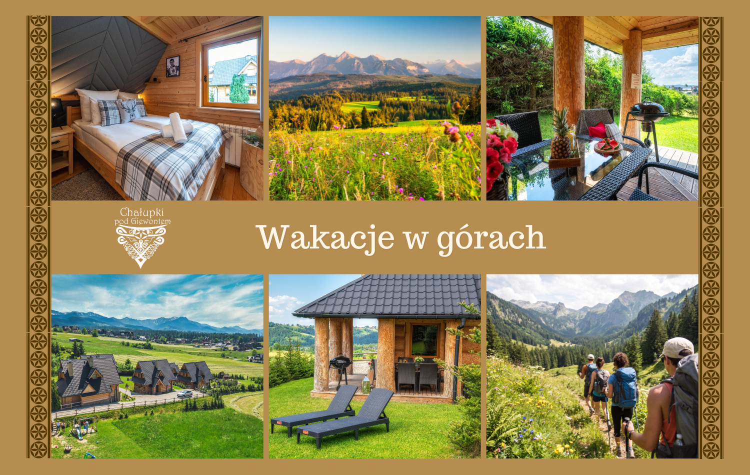 Wakacje - Chałupki pod Giewontem