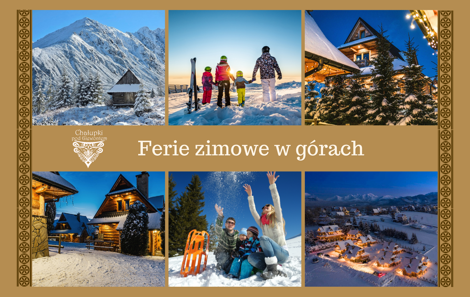 Ferie Zimowe - Chałupki pod Giewontem