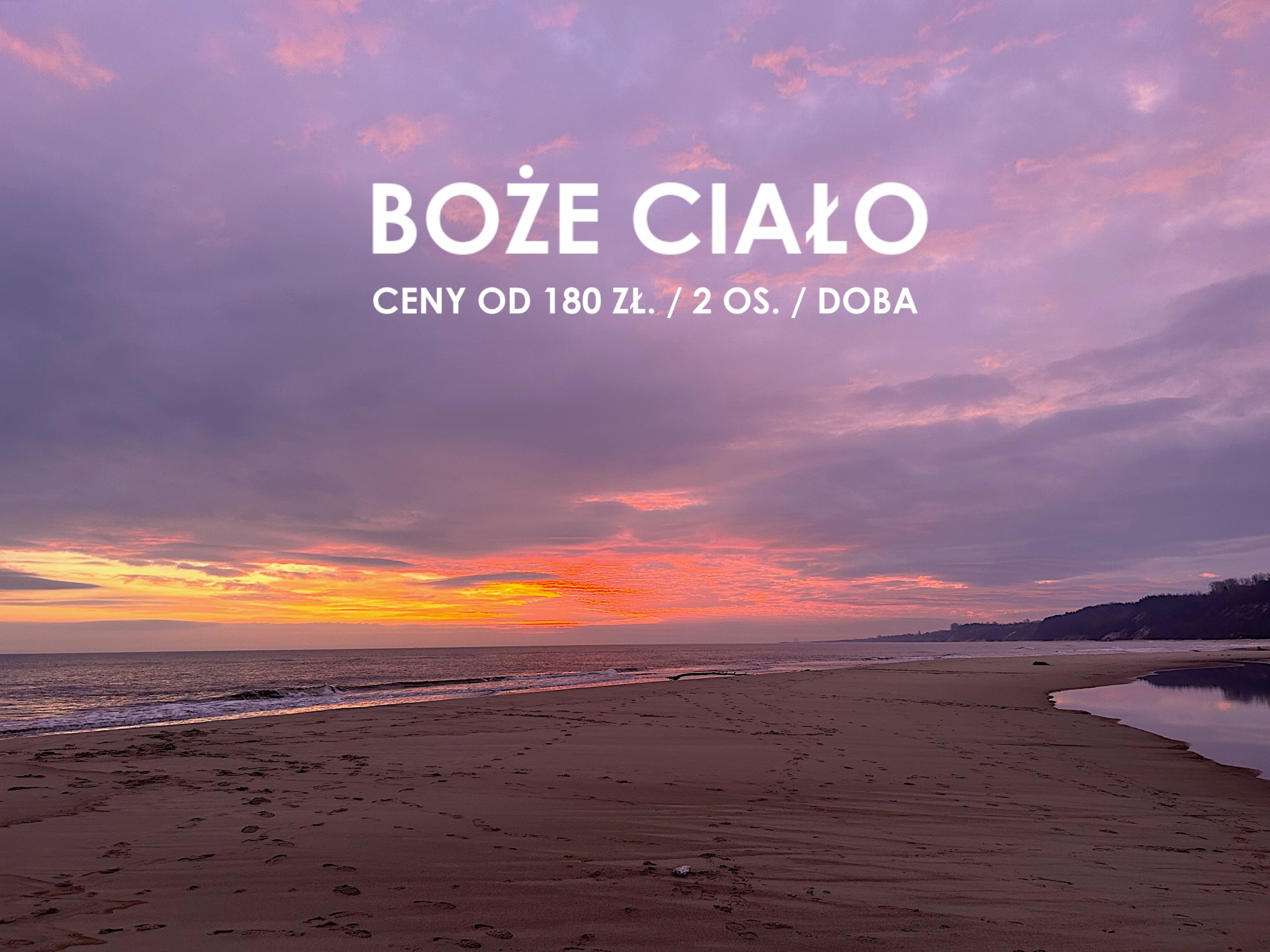 Boże Ciało - Resort EDEN - Domki, Apartamenty i Pokoje