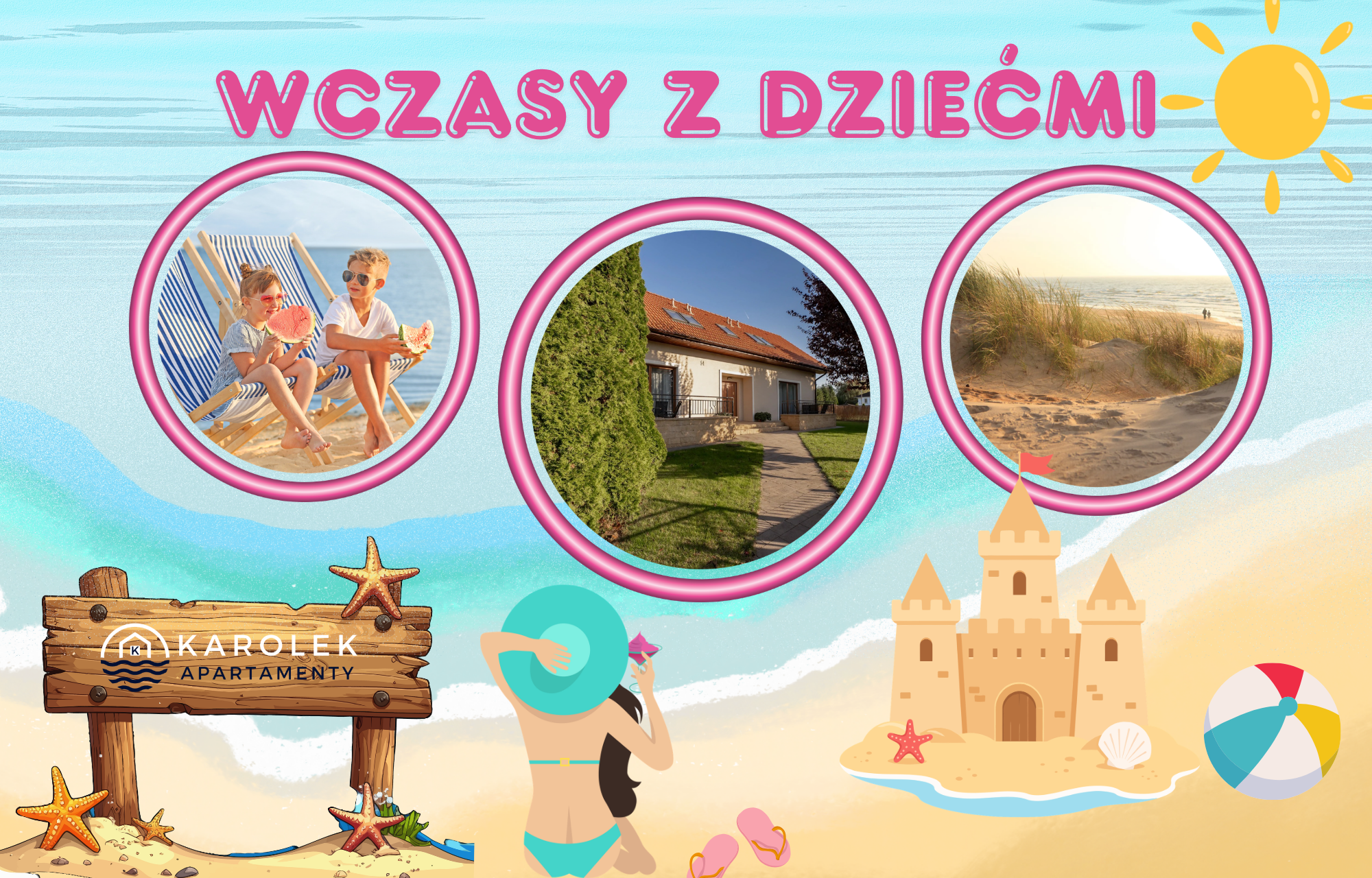 Wczasy z dziećmi - Dom Gościnny KAROLEK