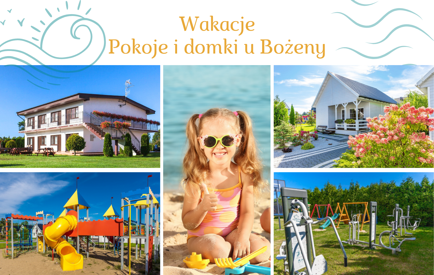 Wakacje - Pokoje i Domki U BOŻENY