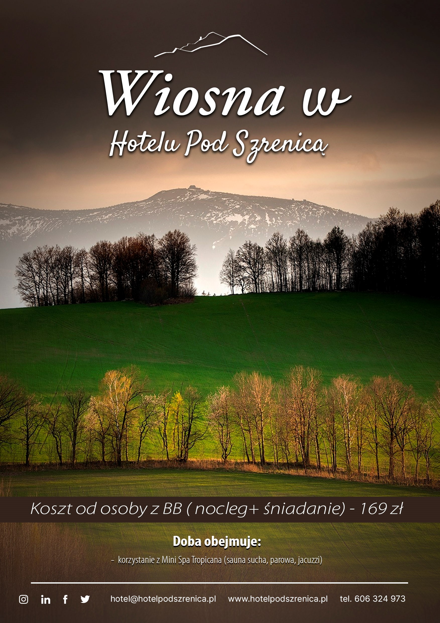 Wiosna 2026 - Hotel *** POD SZRENICĄ