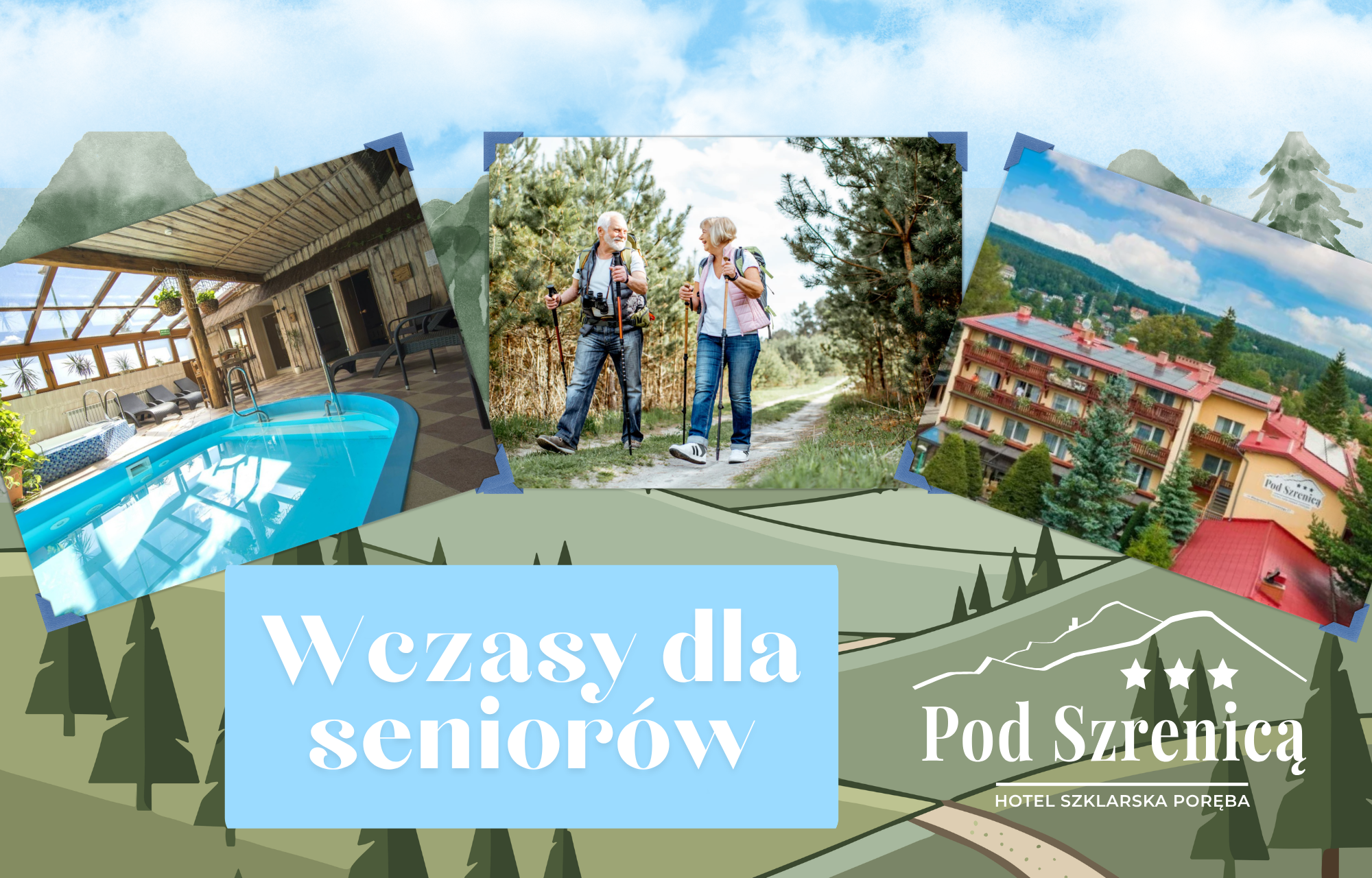 Wczasy dla seniorów - Hotel *** POD SZRENICĄ