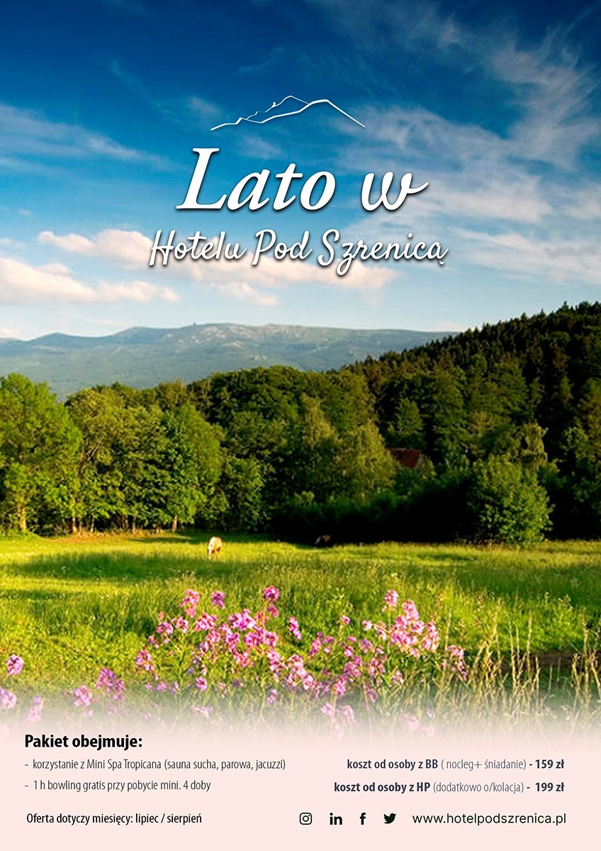 Wakacje - Hotel *** POD SZRENICĄ