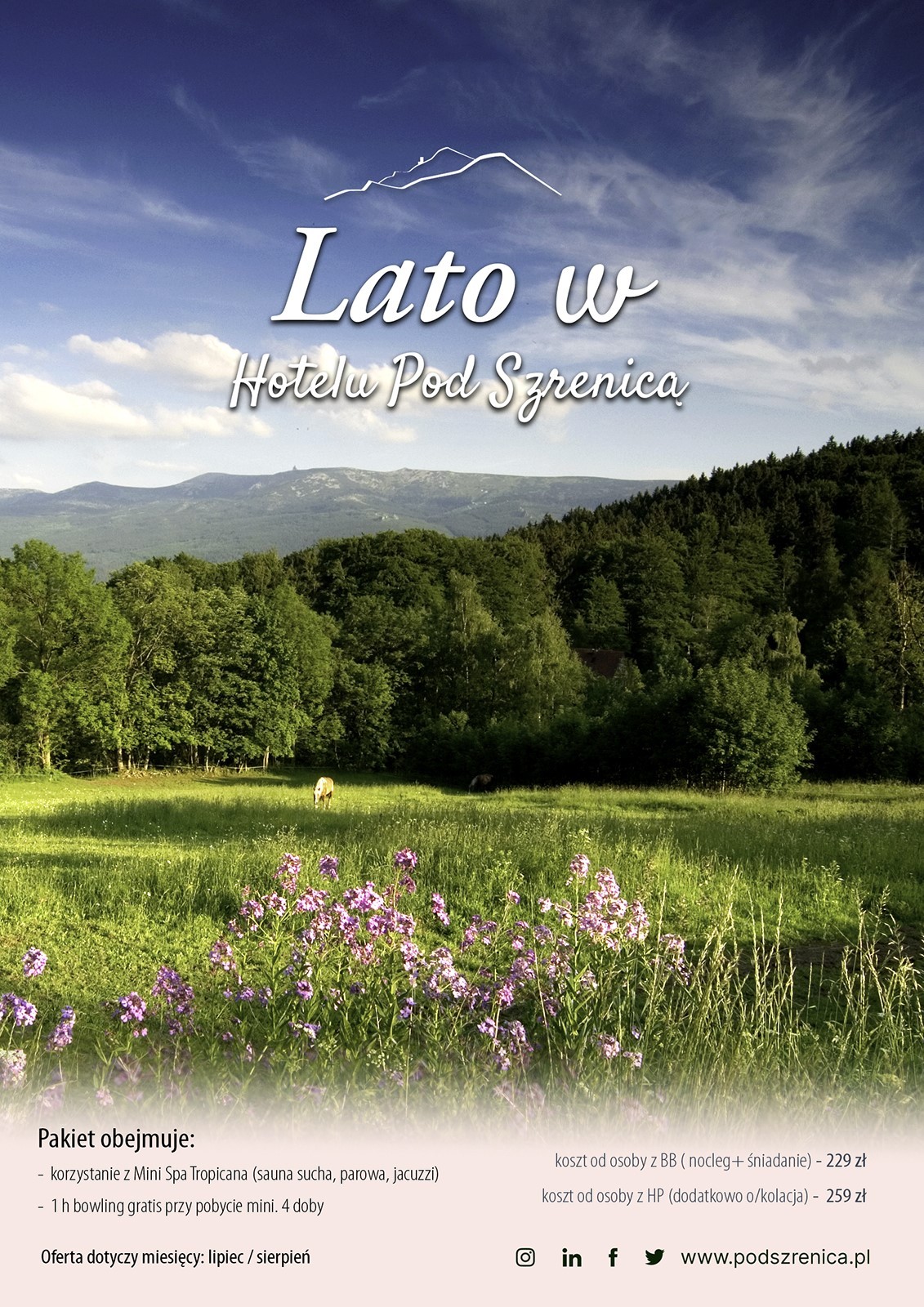 Wczasy z dziećmi - Hotel *** POD SZRENICĄ