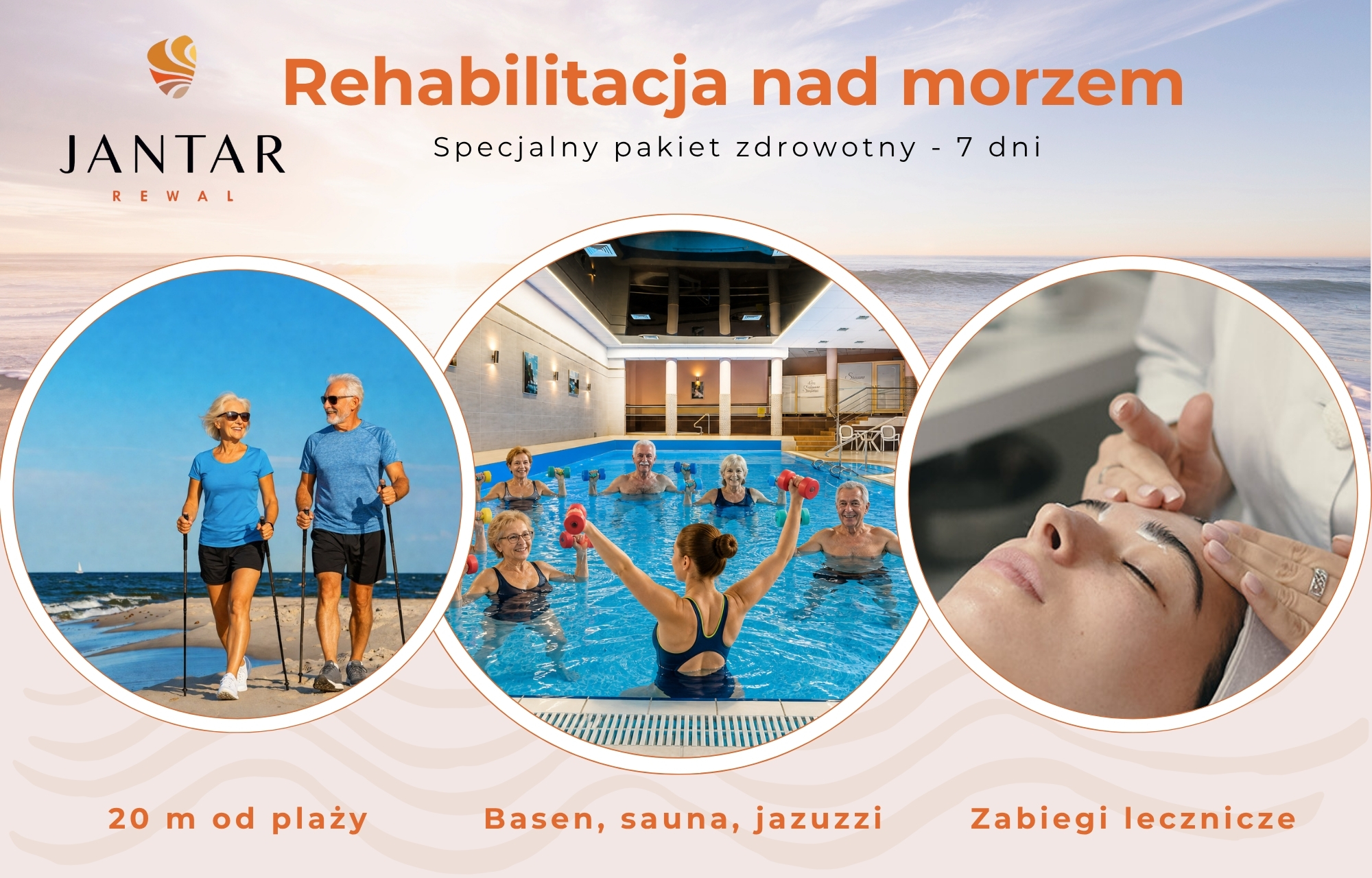 Pakiet rehabilitacyjny - Ośrodek Wypoczynkowy JANTAR