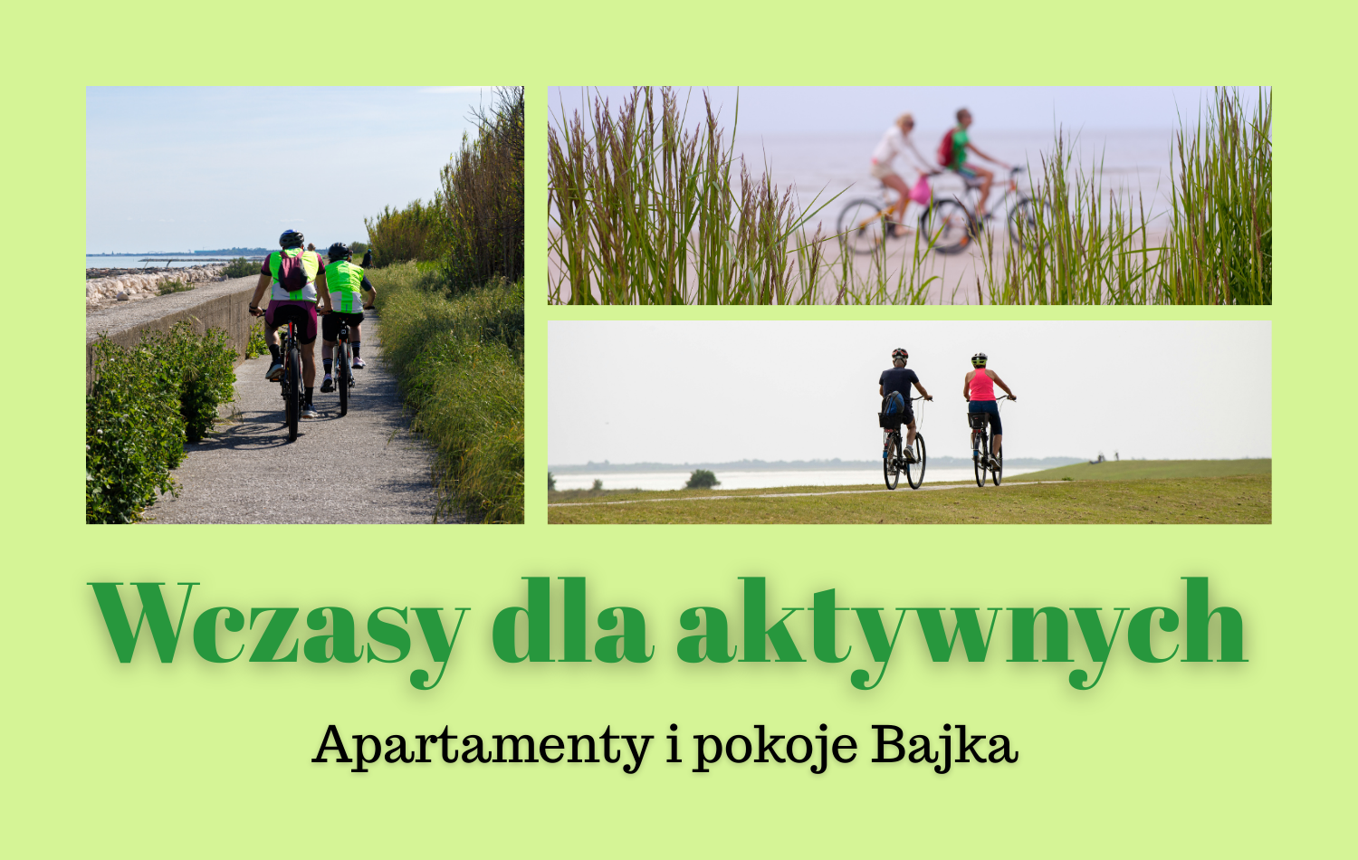Rowerowy weekend w Apartamentach Bajka - Apartamenty i pokoje BAJKA
