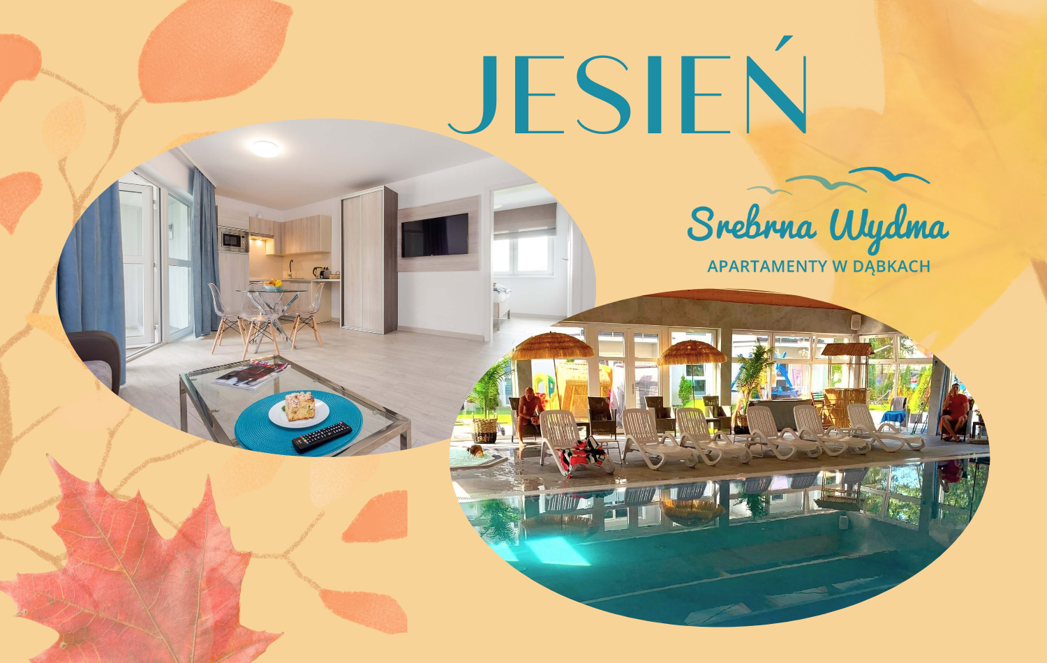 Jesień - SREBRNA WYDMA - apartamenty i pokoje